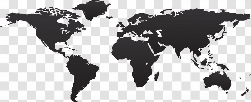 World Map Illustration Transparent PNG