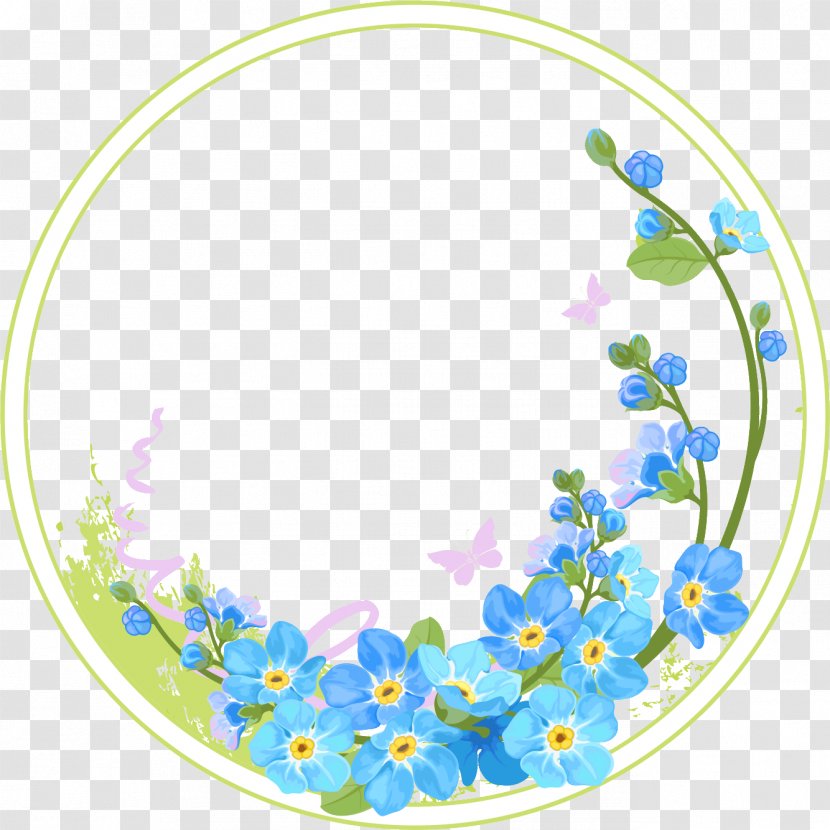 Flower Bouquet Clip Art - Ornament - Floral Border Transparent PNG