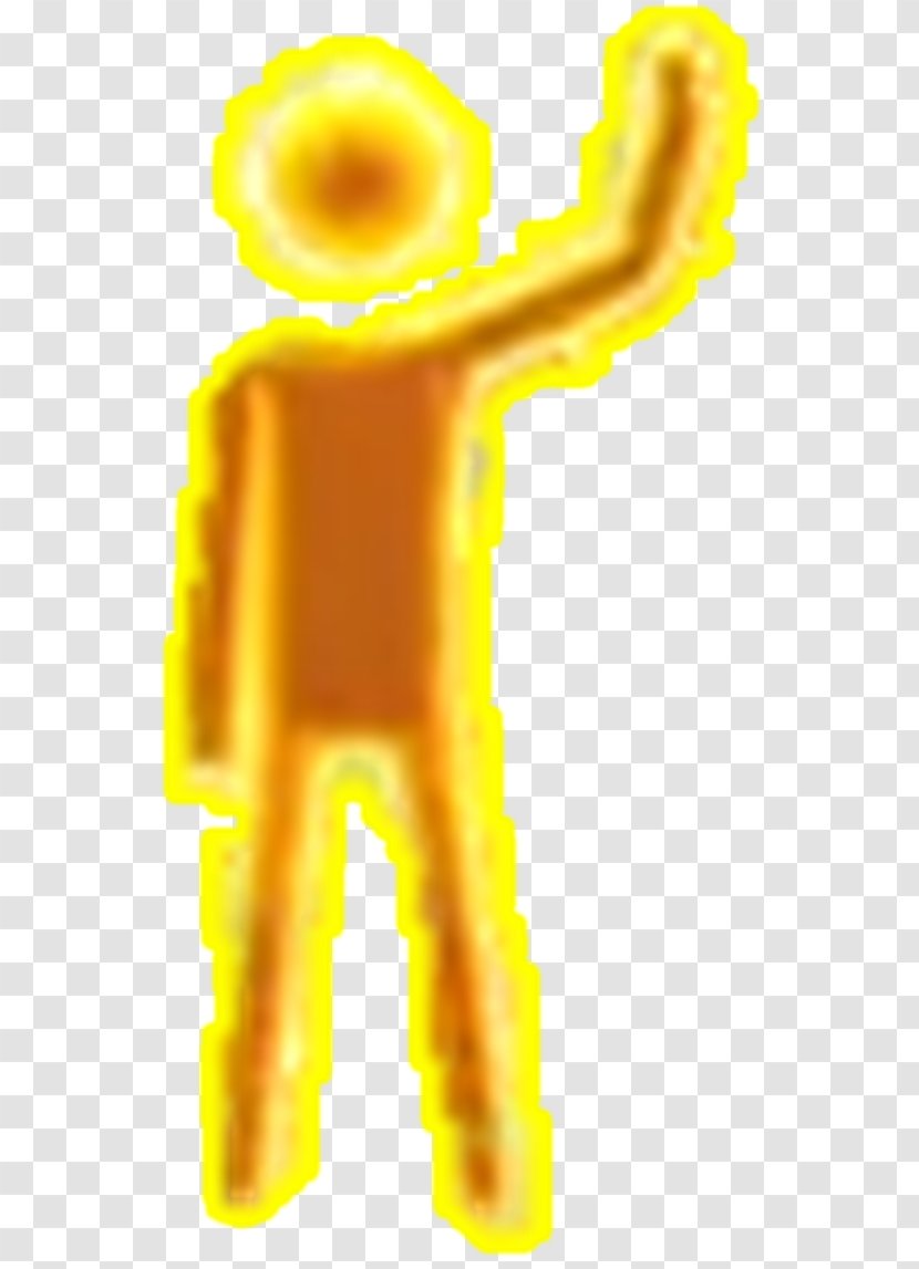Just Dance Wii 2016 - Yellow Transparent PNG