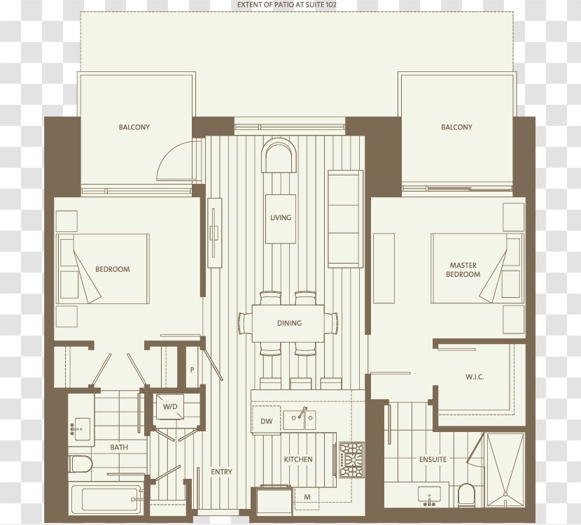 Shannon Wall Centre West End Architecture Microdistrict Property - Area - Offplan Transparent PNG