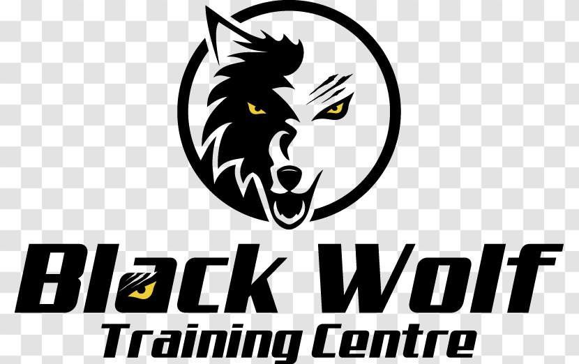 Gray Wolf Logo Black Image - Mammal Transparent PNG