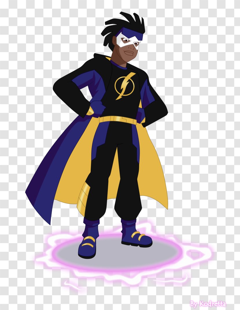 Static Cartoon Network DC Animated Universe Animation Superhero - Shock Transparent PNG