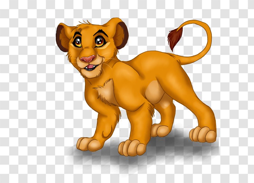 Lion Whiskers Cat Puppy Simba - Fictional Character Transparent PNG