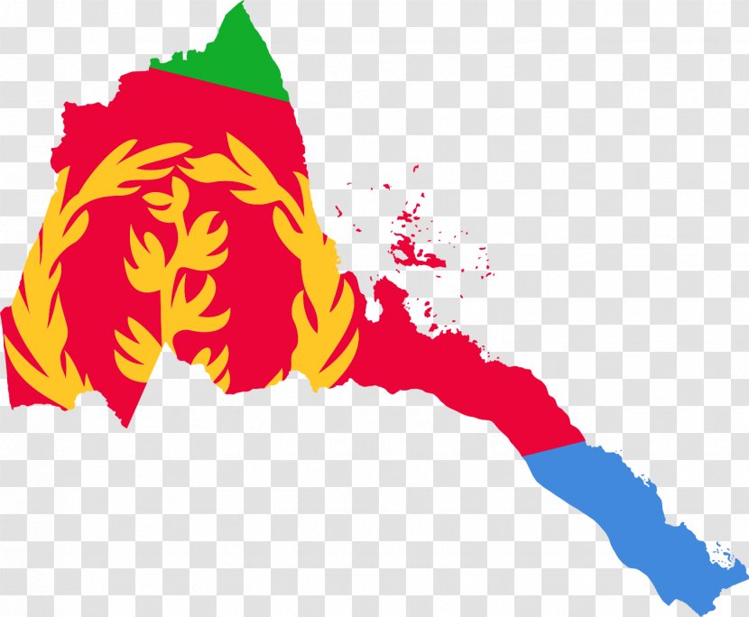 Flag Of Eritrea Map Stock Photography - Taiwan Transparent PNG