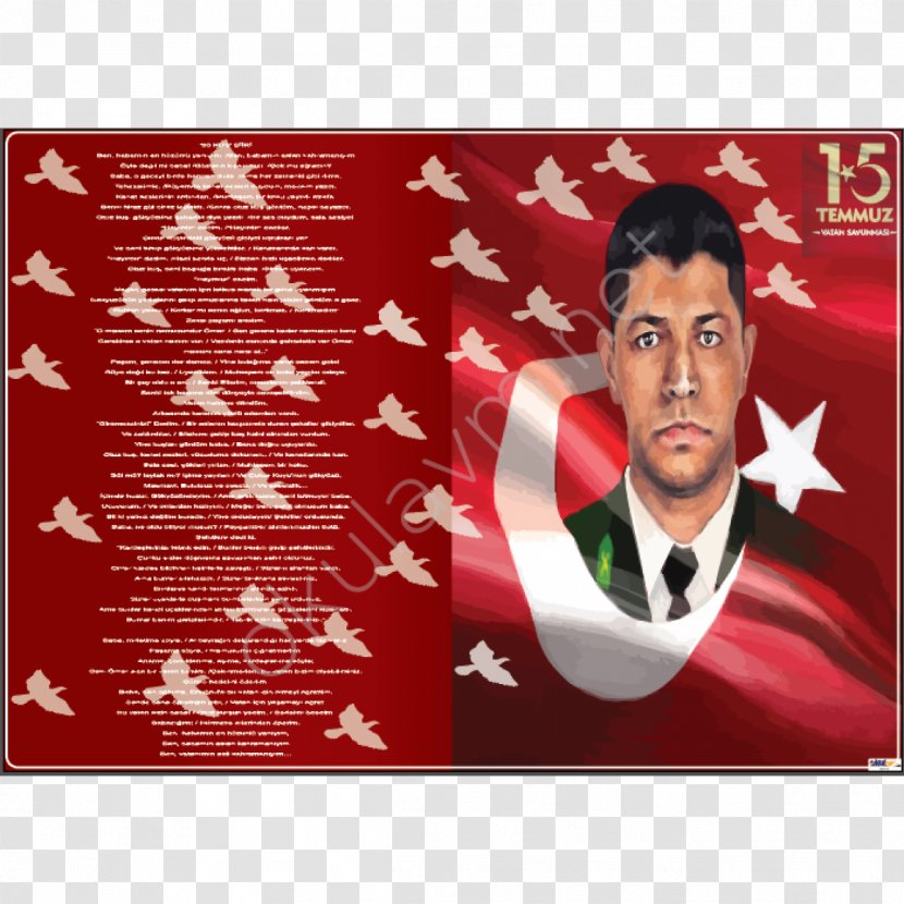 Ömer Halisdemir Poster 2016 Turkish Coup D'état Attempt 30 Kuş School - Martyr - Class Transparent PNG