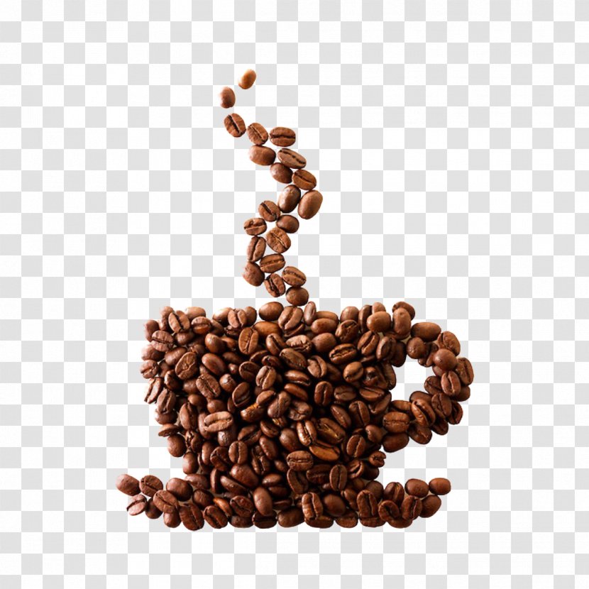 Coffee Bean Espresso Cafe Cup - Kona Transparent PNG