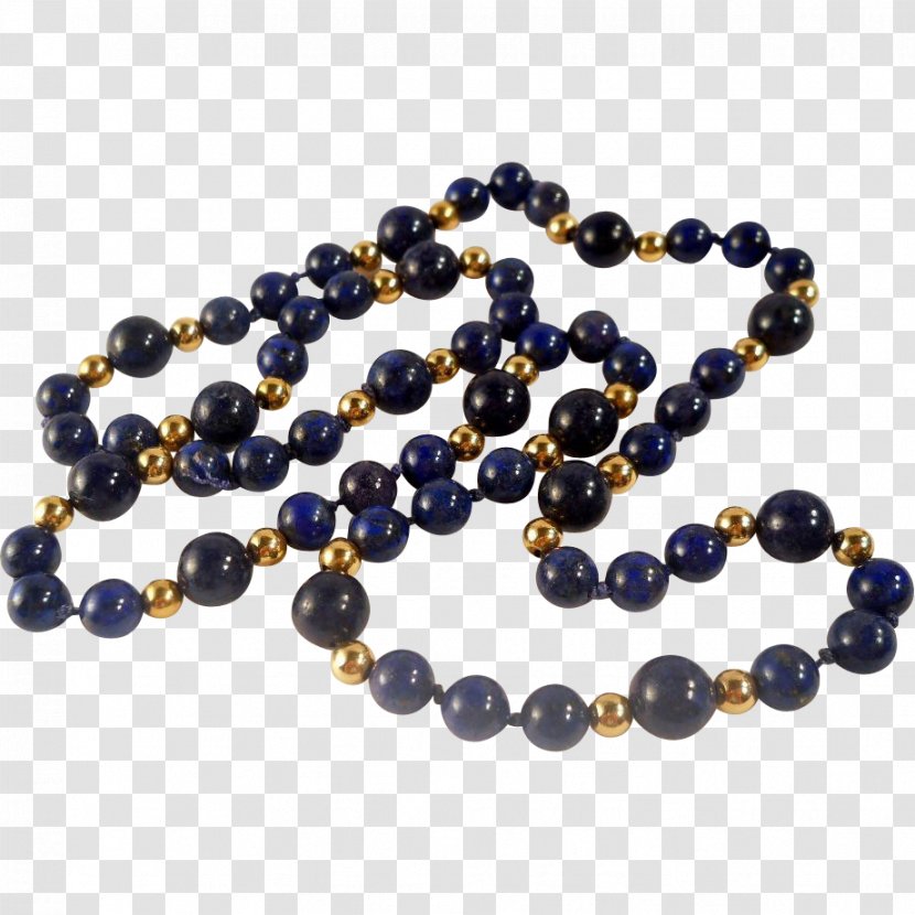 Jewellery Bead Necklace Lapis Lazuli Gemstone - Jewelry Making - Beads Transparent PNG