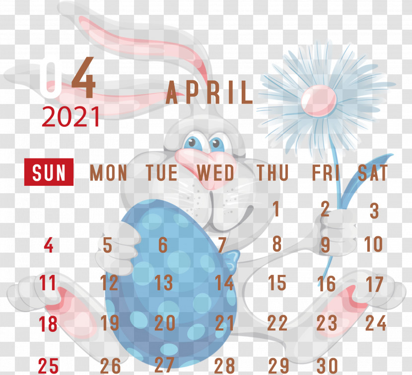 April 2021 Printable Calendar April 2021 Calendar 2021 Calendar Transparent PNG