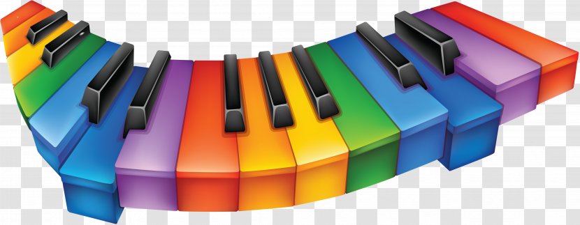 Musical Keyboard - Flower - Notes Transparent PNG