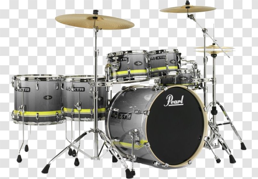 Bass Drums Pearl Snare Tom-Toms - Cartoon Transparent PNG