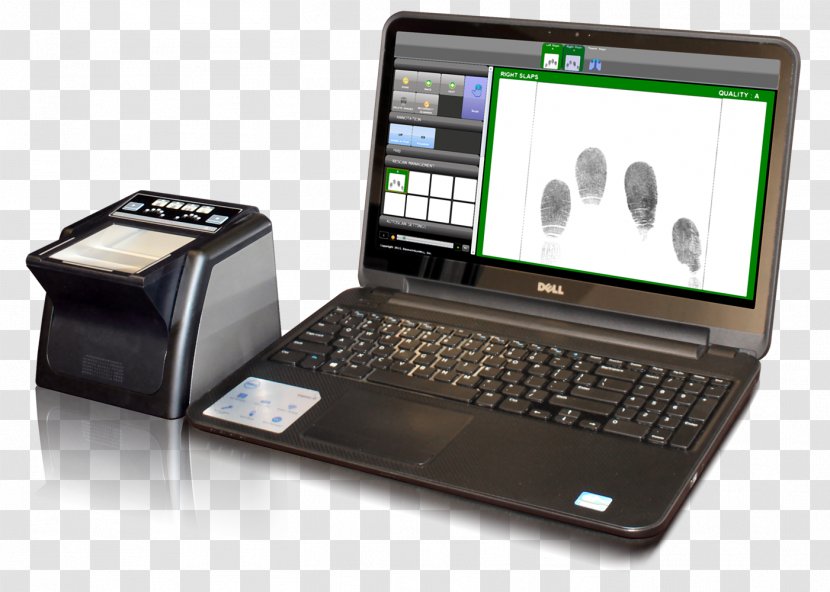 Live Scan Fingerprint Biometrics Information - Microsoft Reader - Device Transparent PNG