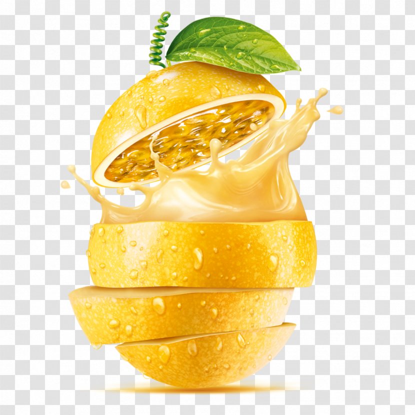 Orange Juice Tomato Lemon - Drink - Passion Fruit To Pull Material Free Transparent PNG