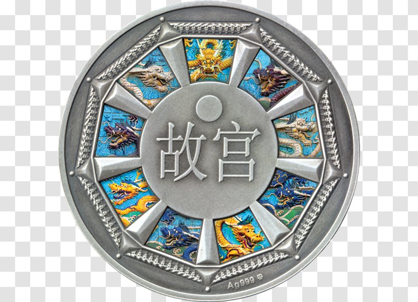 Forbidden City Silver Coin Cameroon Palace Transparent PNG