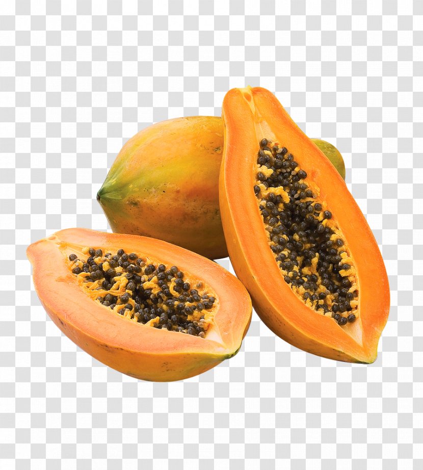 Papaya Auglis Seed Food Fruit Transparent PNG