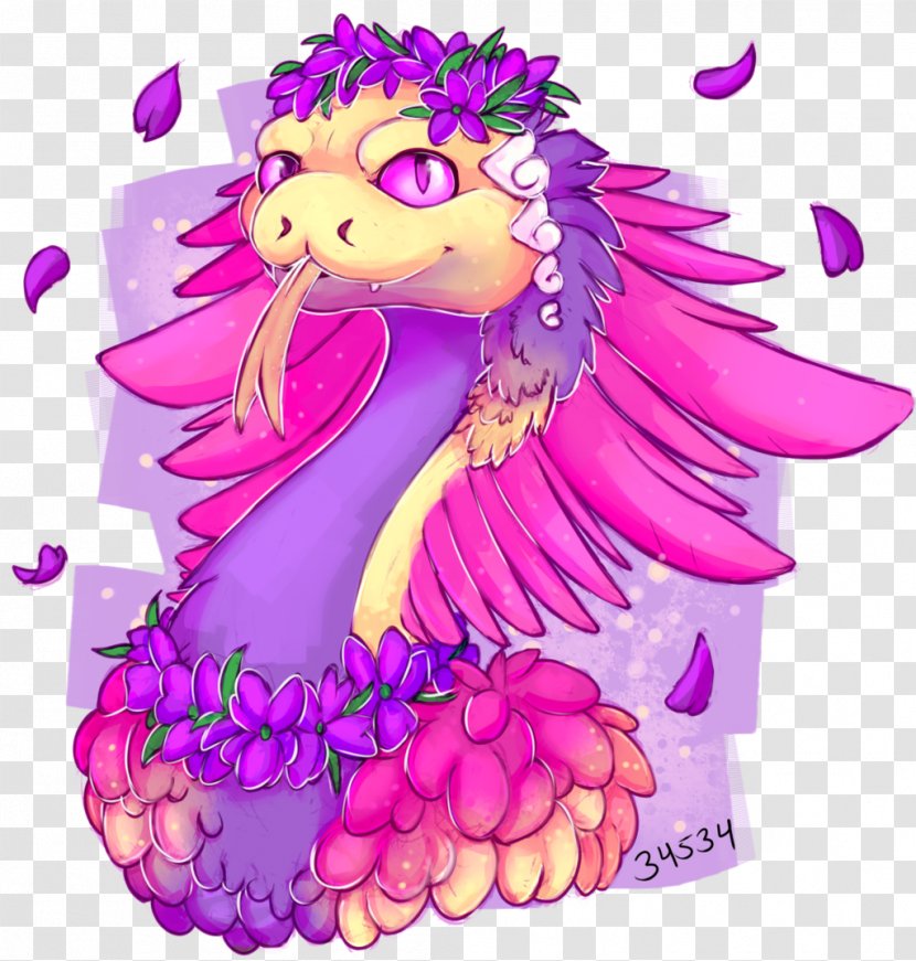 Cartoon Pink M Legendary Creature - Lilac - Spree Transparent PNG