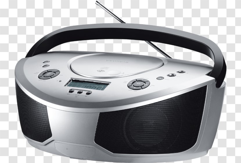 Radio Grundig Compact Disc Boombox CD Player - Cassette Transparent PNG