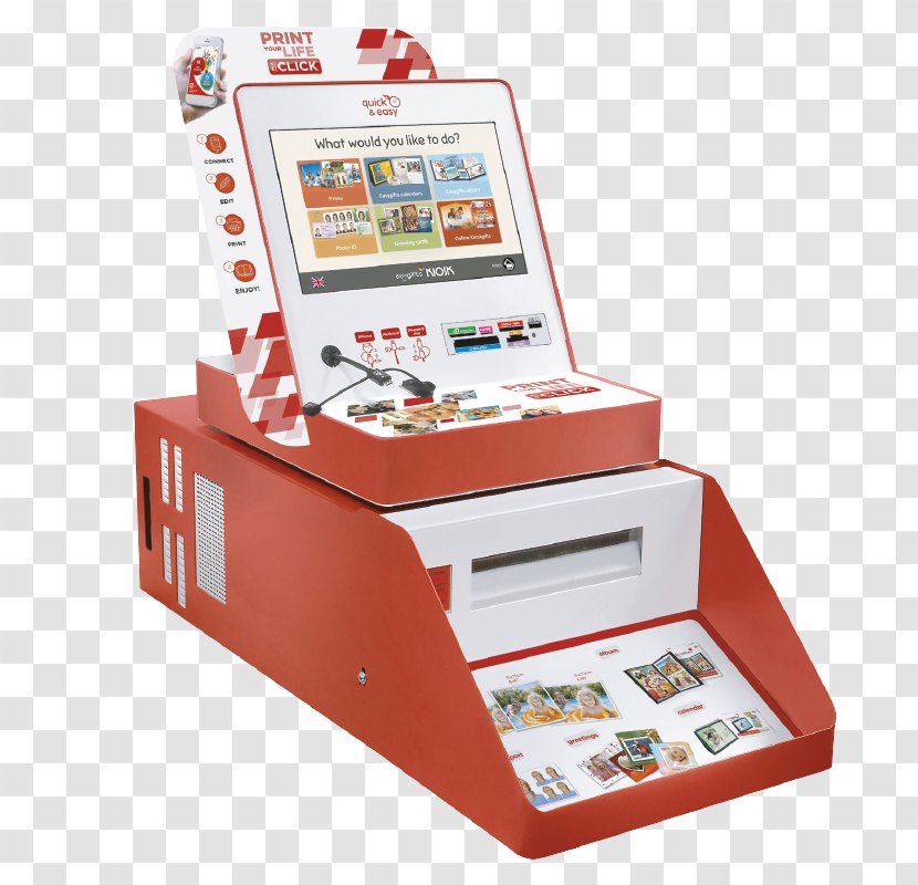 Mitsubishi Paper Kiosk Printing Retail Transparent PNG