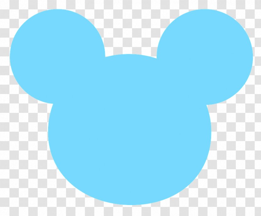 Mickey Mouse Minnie Clip Art - Aqua Transparent PNG