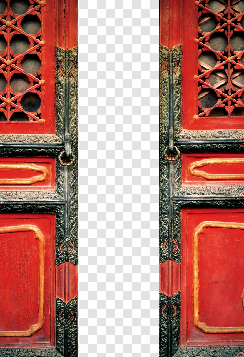 China Budaya Tionghoa U4e2du56fdu4f20u7edfu5efau7b51 U8aaau9580 Architecture - Textile - Chinese Style Door Transparent PNG