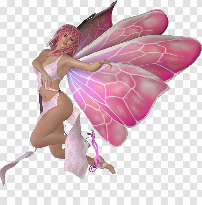 Lilac Purple Pink Violet Fairy - Fantasy Women Transparent PNG