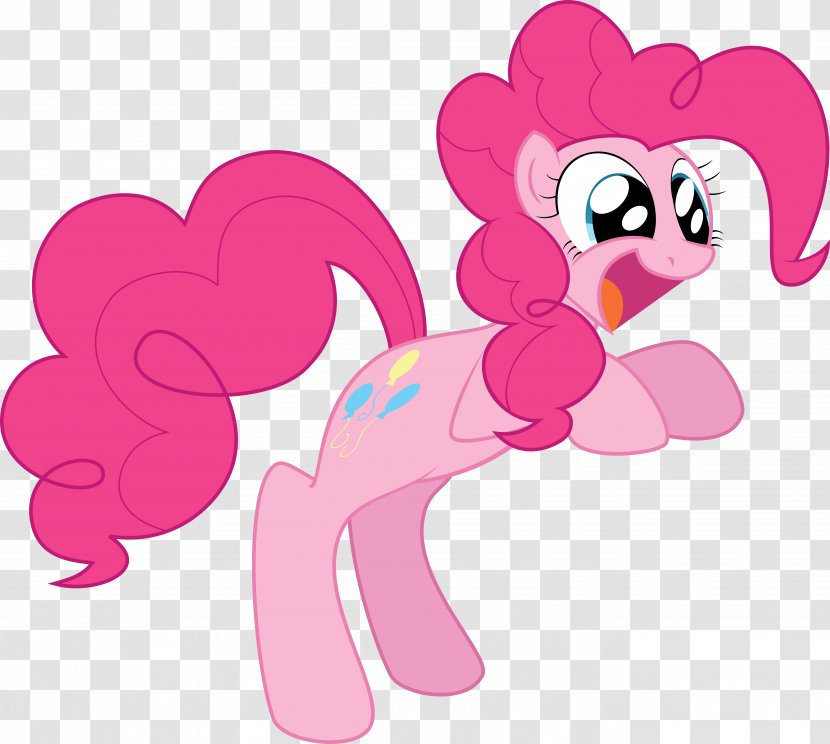 Horse Pink M Character Clip Art - Flower Transparent PNG