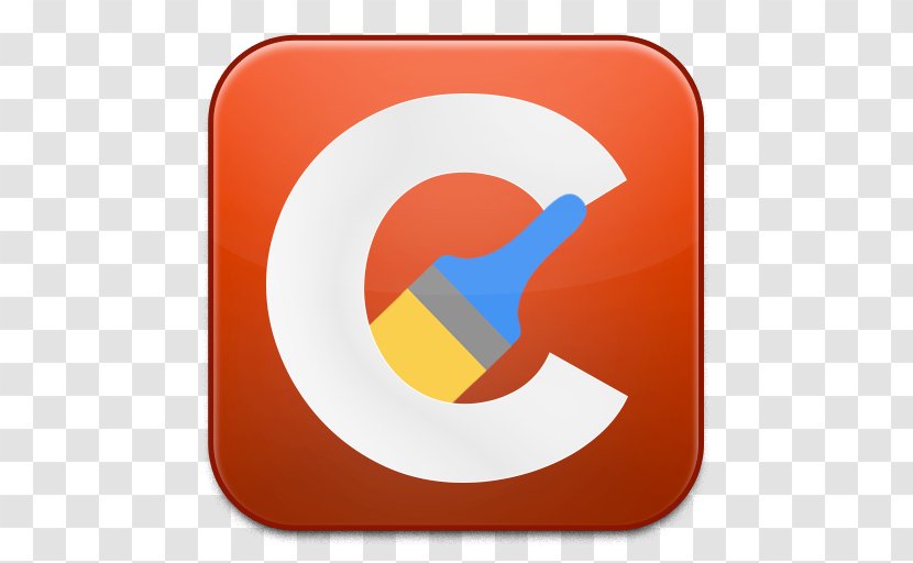 Orange Font - Temp File Cleaner - CCleaner Transparent PNG