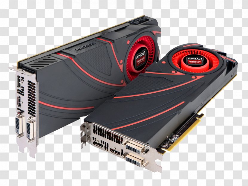 Graphics Cards & Video Adapters AMD Radeon Rx 200 Series R9 290X GDDR5 SDRAM - Amd Transparent PNG