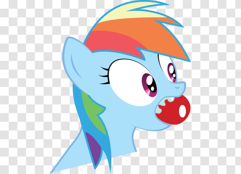 Rainbow Dash Horse Cartoon Clip Art - Frame Transparent PNG