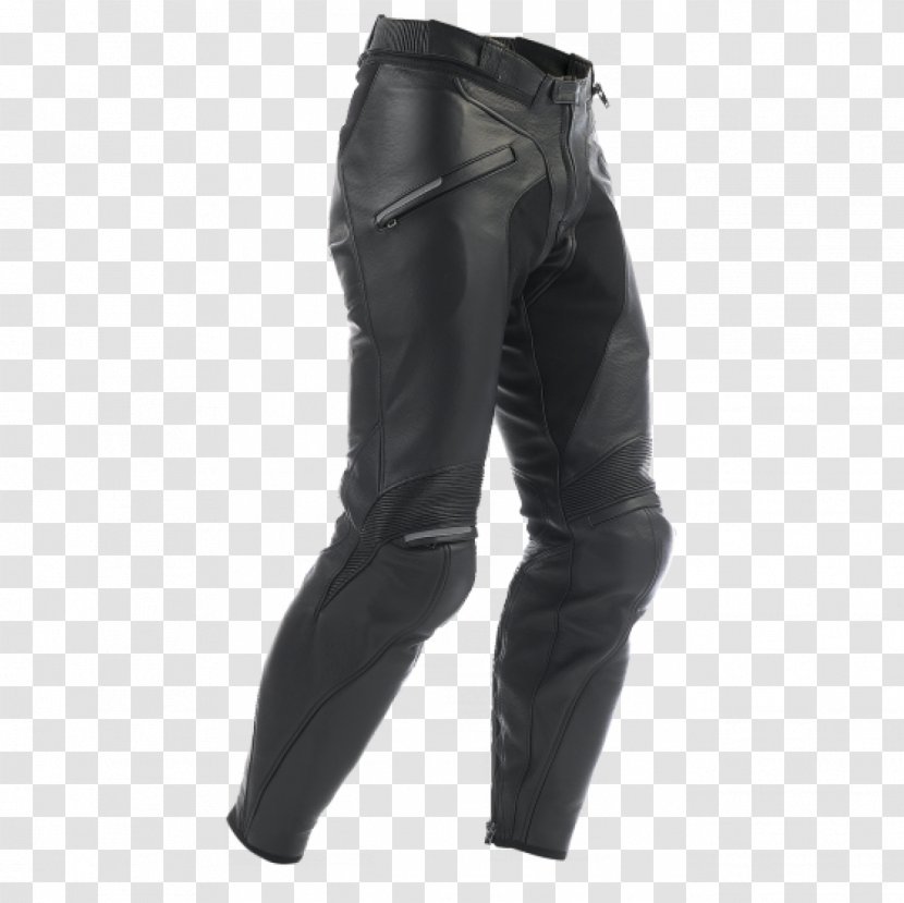 Dainese Leather Jacket Pants Motorcycle - Shorts Show Transparent PNG