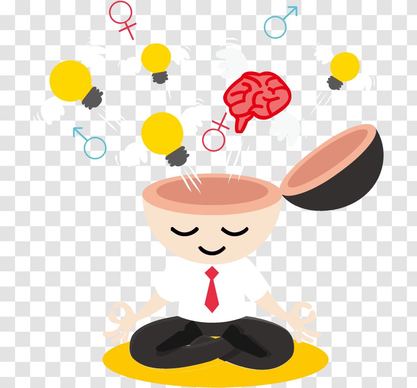 Mindfulness Creativity Innovation - Brain Hole Wide Open Transparent PNG