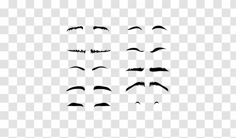 Bird Black And White Monochrome - Area - Eye Brow Transparent PNG