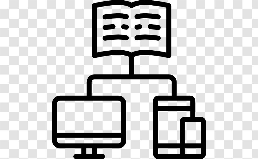 E-learning Educational Technology Student - Black And White - Learning Computer Transparent PNG