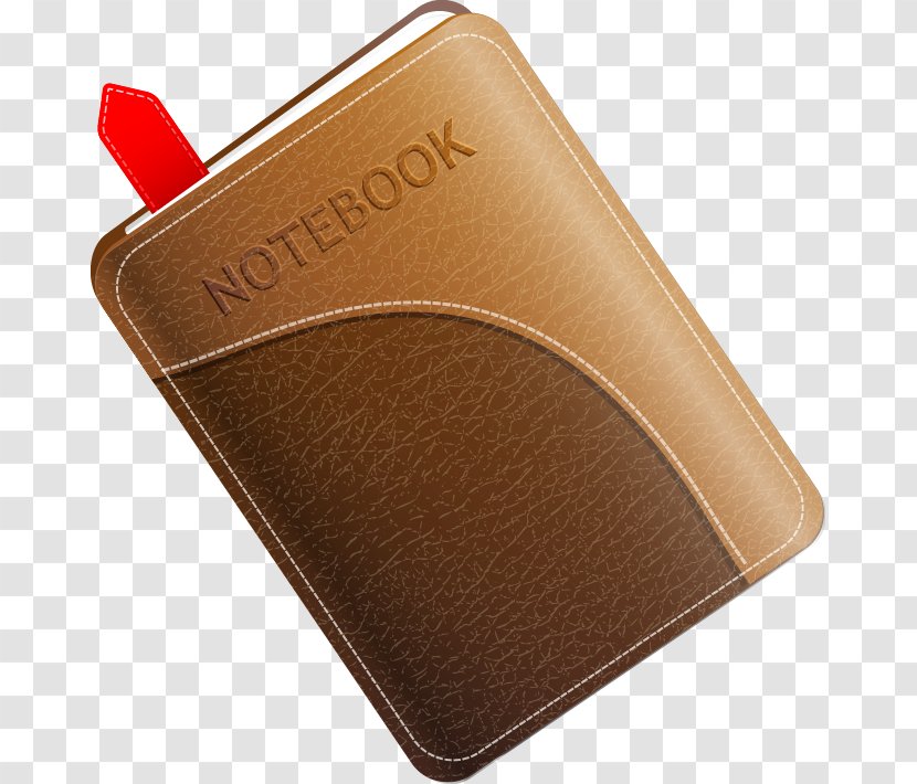 Wallet Leather - Vector Books Transparent PNG