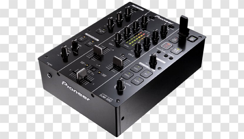 Audio Mixers DJ Mixer Pioneer DJM-350 - Dj Turntables Transparent PNG