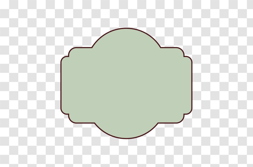 Green Background - Rectangle - Label Transparent PNG