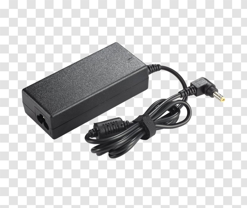 Battery Charger Laptop Power Supply Unit Hewlett-Packard AC Adapter - Computer Component Transparent PNG