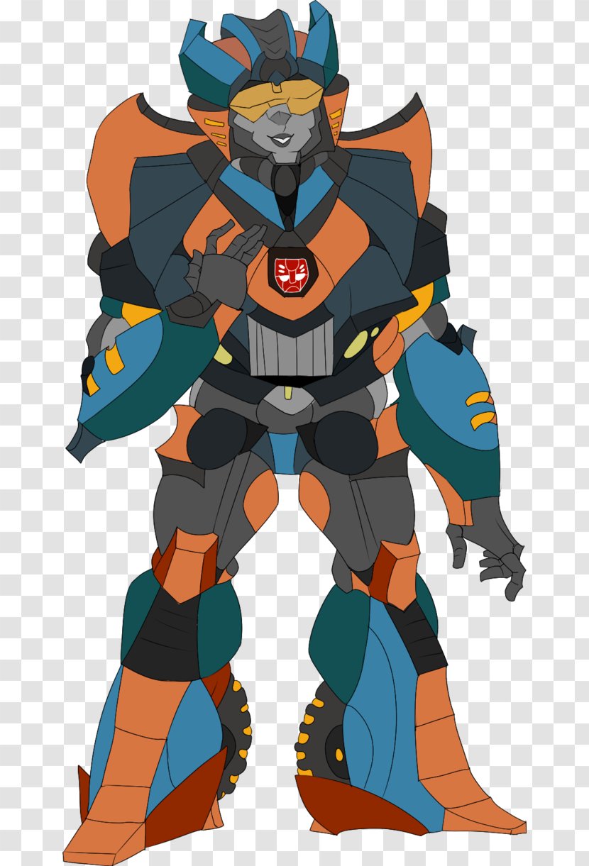 Mecha Cartoon Character Fiction - Fire Trail Transparent PNG