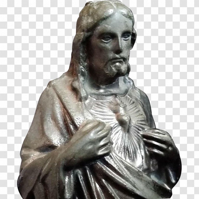 Jesus Statue Sacred Heart Religion Christianity - Sculpture Transparent PNG