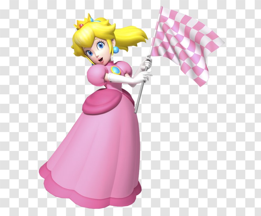 Mario Kart 7 Super Bros. Princess Peach Daisy - Luigi Transparent PNG