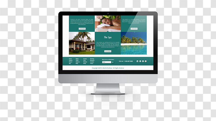Responsive Web Design Development Technology - Ecommerce - European Style Villa Transparent PNG