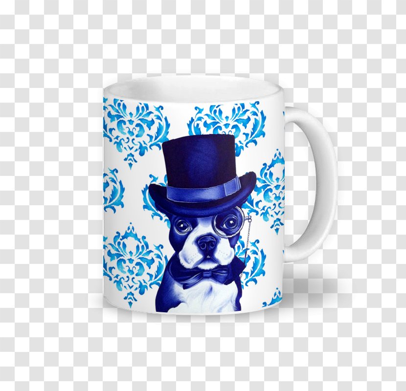 Coffee Cup Goggles Cobalt Blue Mug - Eyewear - Creative Dog Pattern Decoration Design Transparent PNG