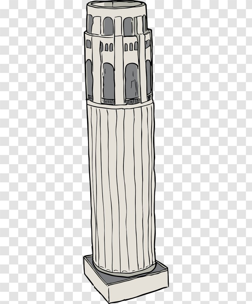 Eiffel Tower Drawing - Cdr - Cylinder Transparent PNG