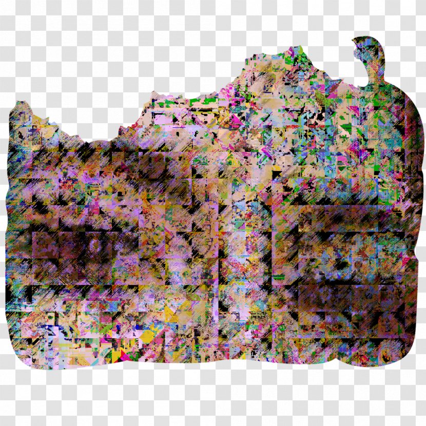 Information Textile Product Glitch Art Pattern - Wrong Number Transparent PNG