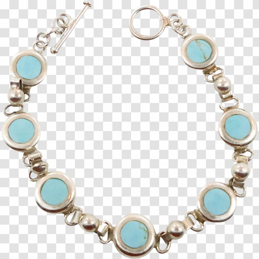 Turquoise Bracelet Sterling Silver Necklace - Zuni Transparent PNG
