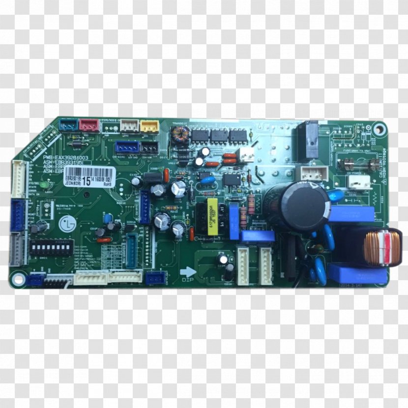 Microcontroller Electronic Component Electronics TV Tuner Cards & Adapters Motherboard - Circuit Board Transparent PNG