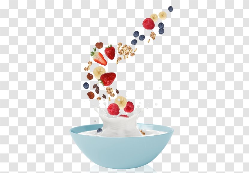 Breakfast Cereal Food Muesli - Cuisine - Fruit Milk Transparent PNG
