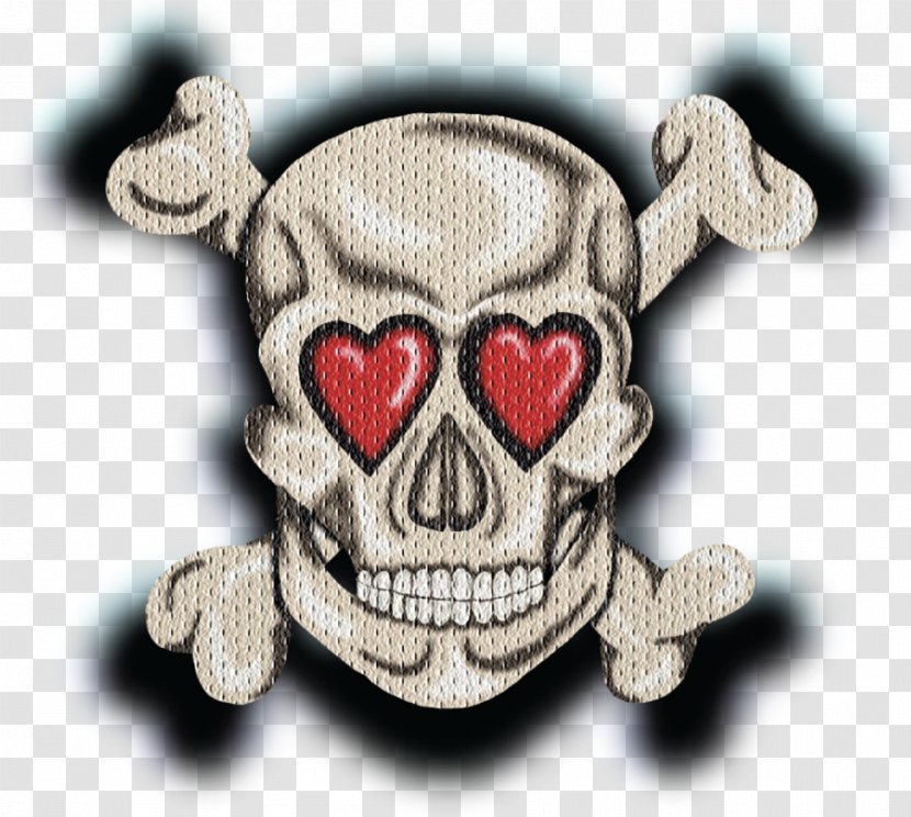 Human Skull Symbolism Drawing Love Heart Transparent PNG