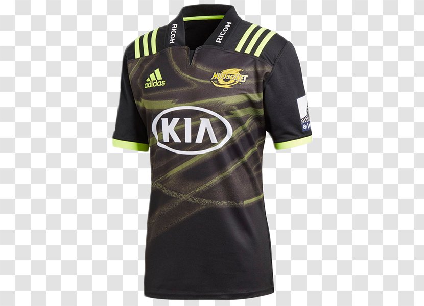 Hurricanes 2018 Super Rugby Season T-shirt New Zealand National Union Team Atlantic Hurricane - Sleeve Transparent PNG