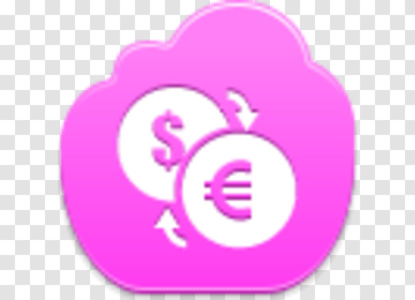 Computer Software Currency Converter Clip Art - App Store - Pink Clouds Painted Transparent PNG