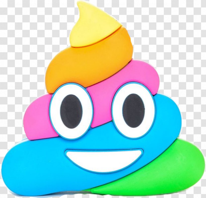Pile Of Poo Emoji Feces Rainbow Smile - Poop Transparent PNG